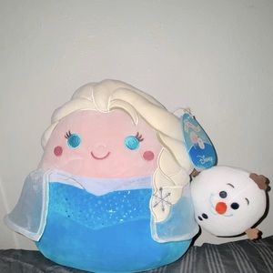 Squishmallow Elsa and Olaf 10 in